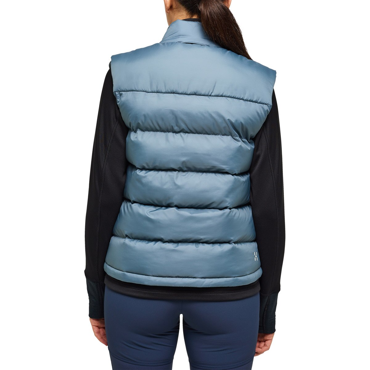 Chaleco de mujer Puffy Mimic Haglöfs - Azul grisáceo Azul grisáceo-4