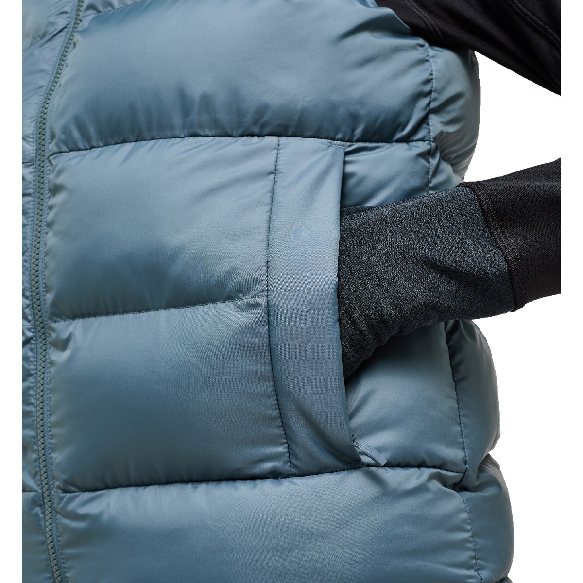 Chaleco de mujer Puffy Mimic Haglöfs - Azul grisáceo Azul grisáceo-5