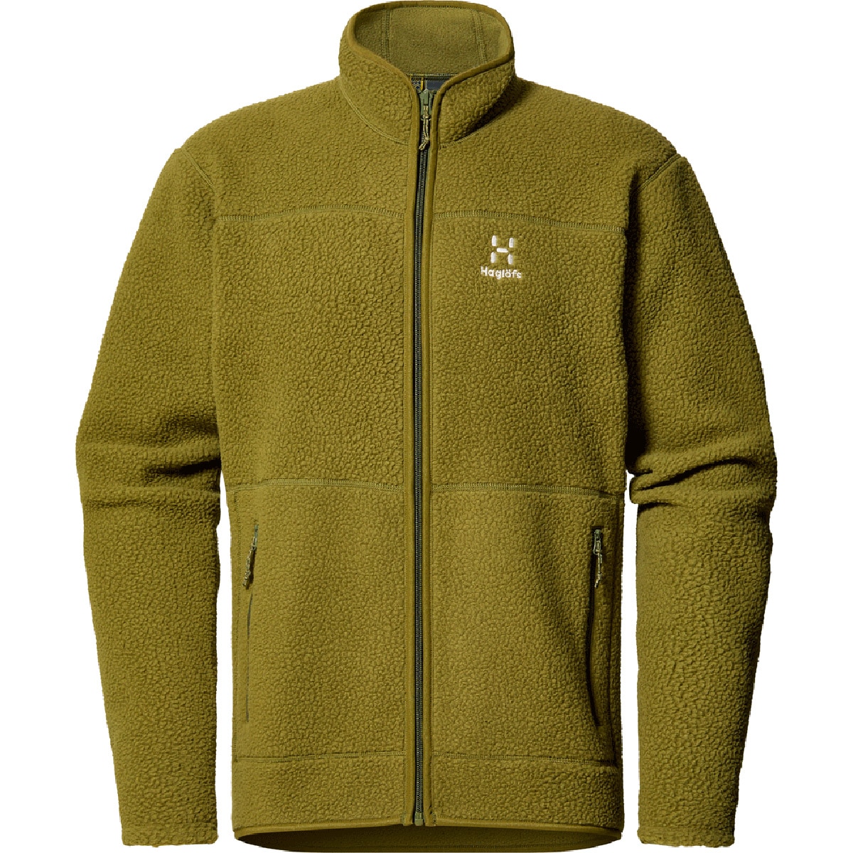 Forro polar de hombre Mossa Pile Haglöfs - Verde Oliva Verde Oliva-1