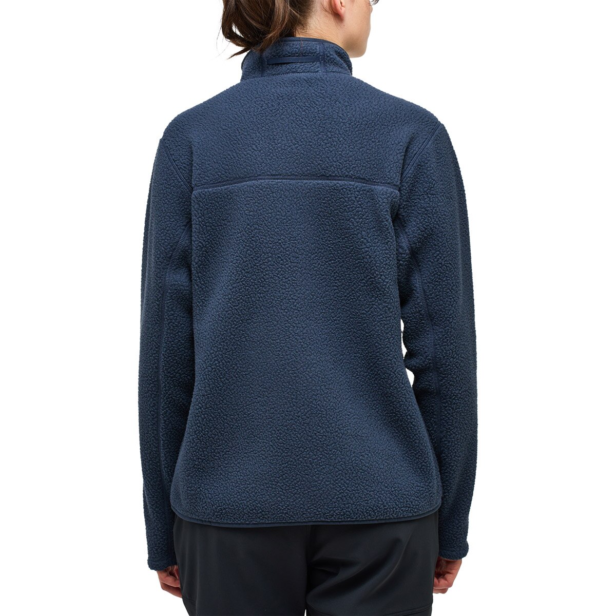 Forro polar de mujer Mossa Pile Haglöfs - Azul marino Azul marino-4