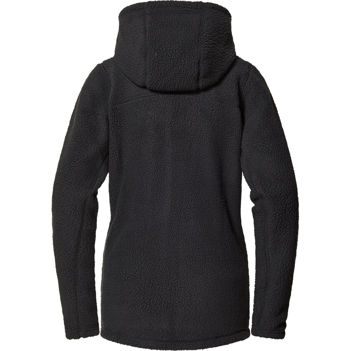 Forro polar de mujer Malung Pile Hood Haglöfs - Negro Negro-2