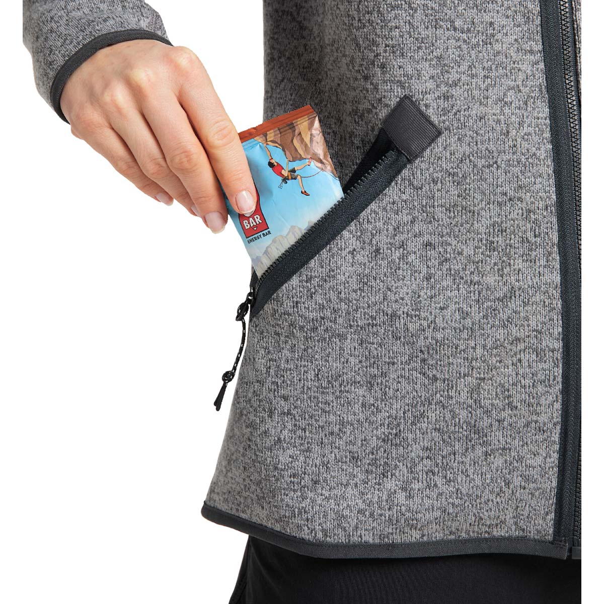 Forro polar de mujer Risberg Haglöfs - Gris Gris-3