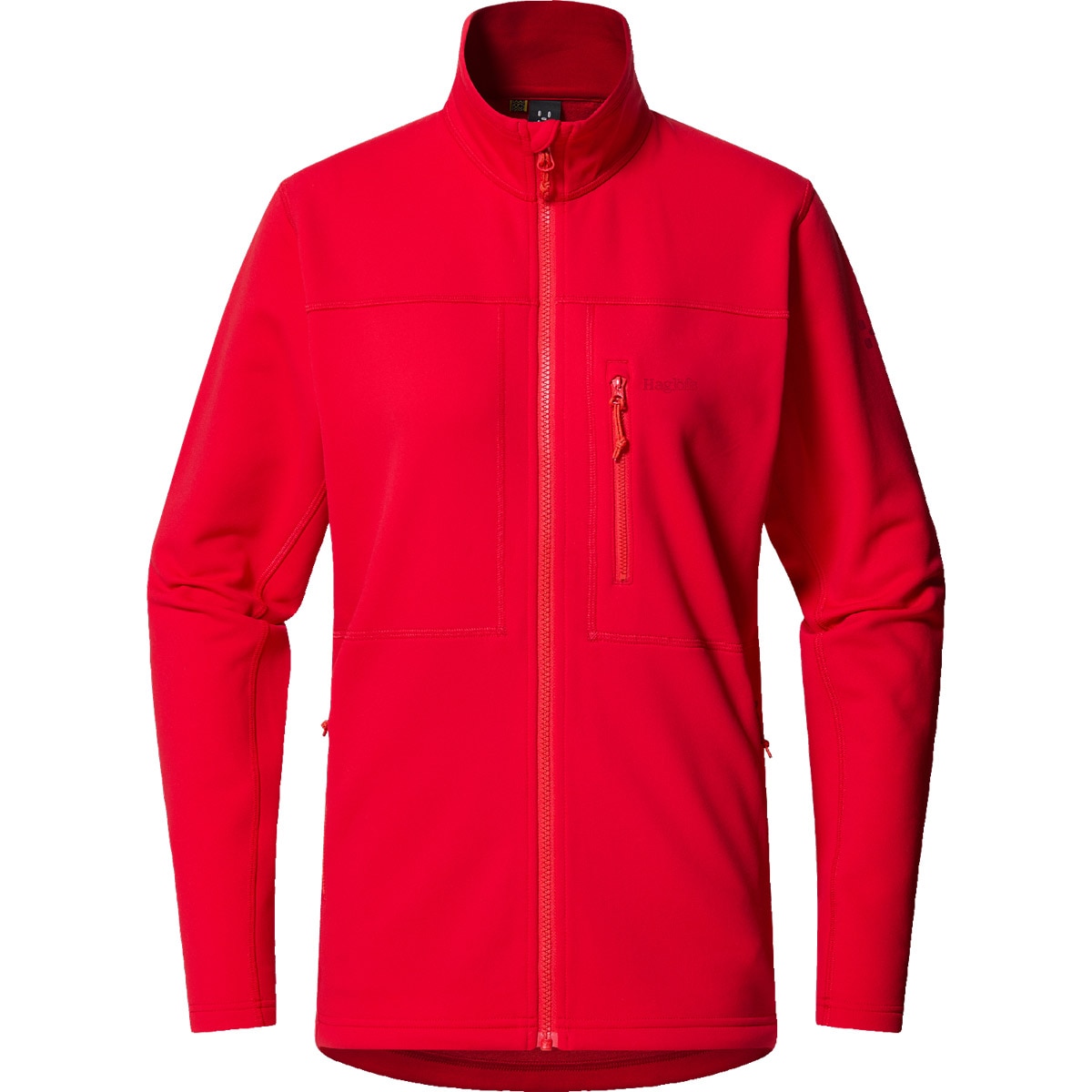 Forro polar de mujer Rosson Mid Haglöfs - Rojo Rojo-1