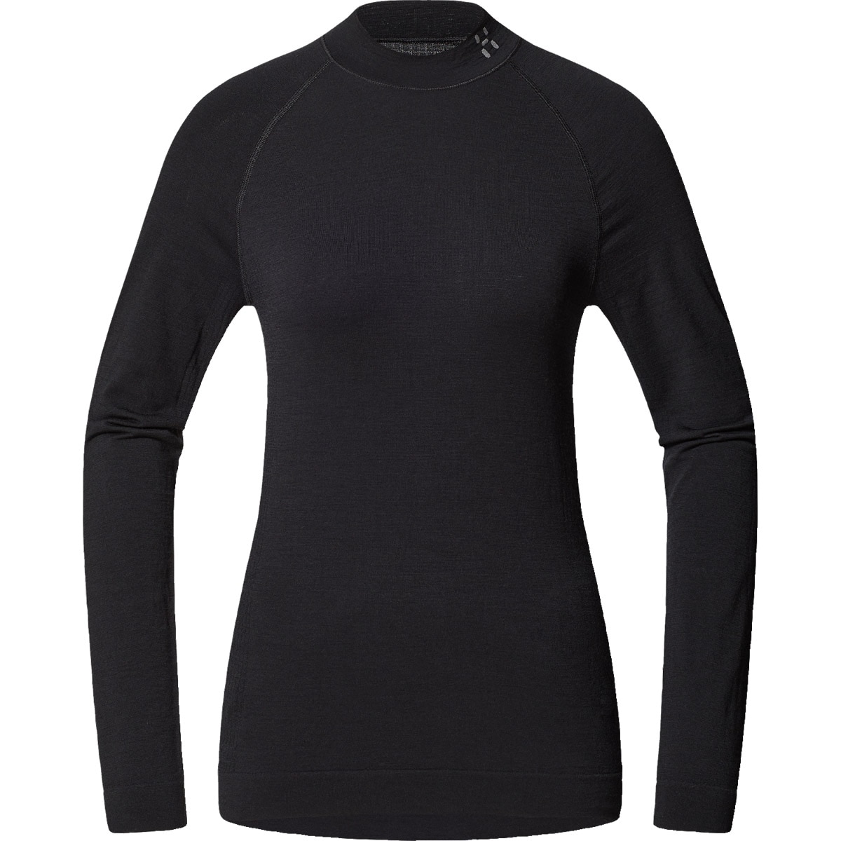 Imagen 0 de Camiseta térmica de mujer Latnja Wool Haglöfs Negro