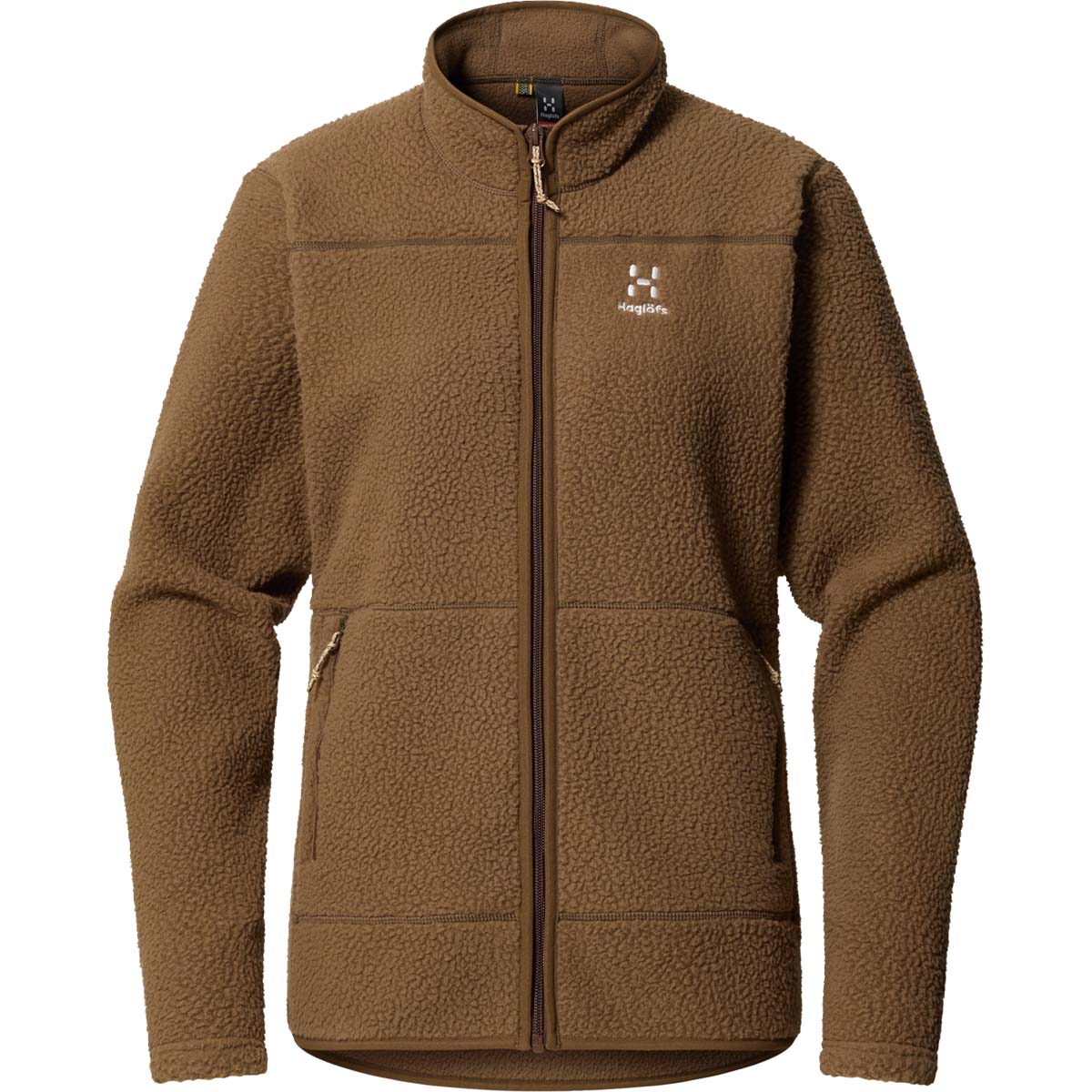 Forro polar térmico de mujer Mossa Haglöfs - Marrón Marrón-1