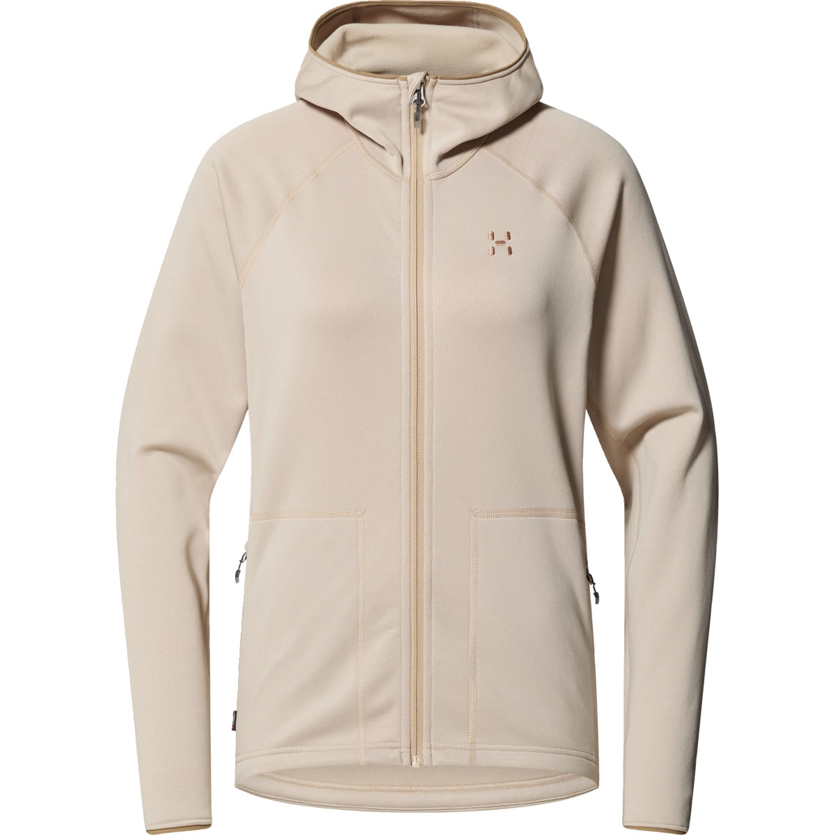 Forro Polar de mujer Magma Mid Haglofs - Beige / Blanco Beige / Blanco-1