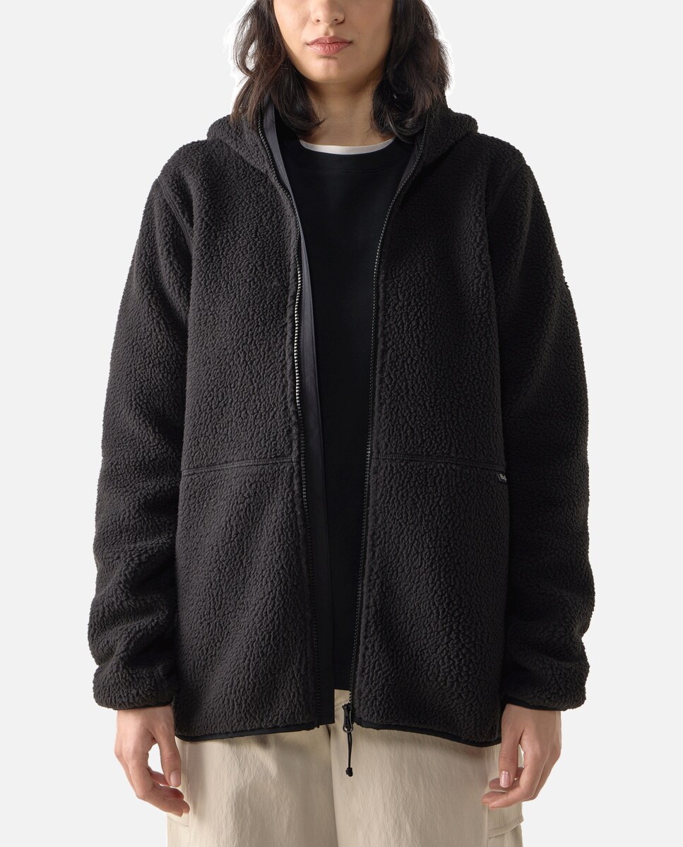 Forro polar de mujer Funäs Pile Haglöfs - Negro Negro-1
