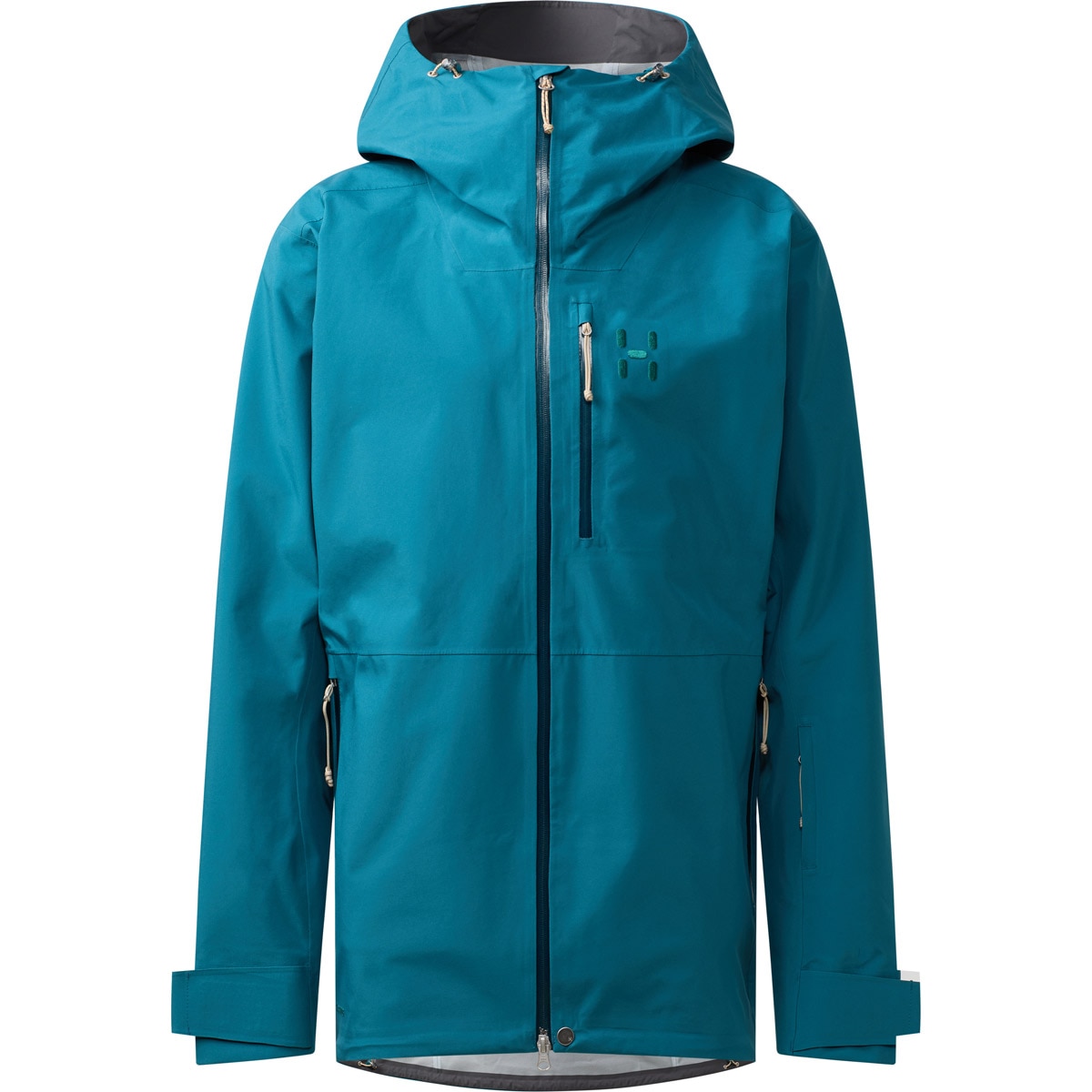 Chaqueta de esquí de hombre Alper Proof Haglöfs - Azul turquesa / Azul marino Azul turquesa / Azul marino-1