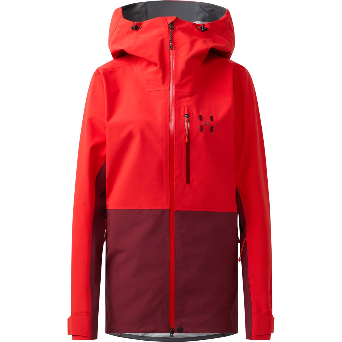 Chaqueta de esquí de mujer Alper Proof Haglöfs - Rojo Rojo-1