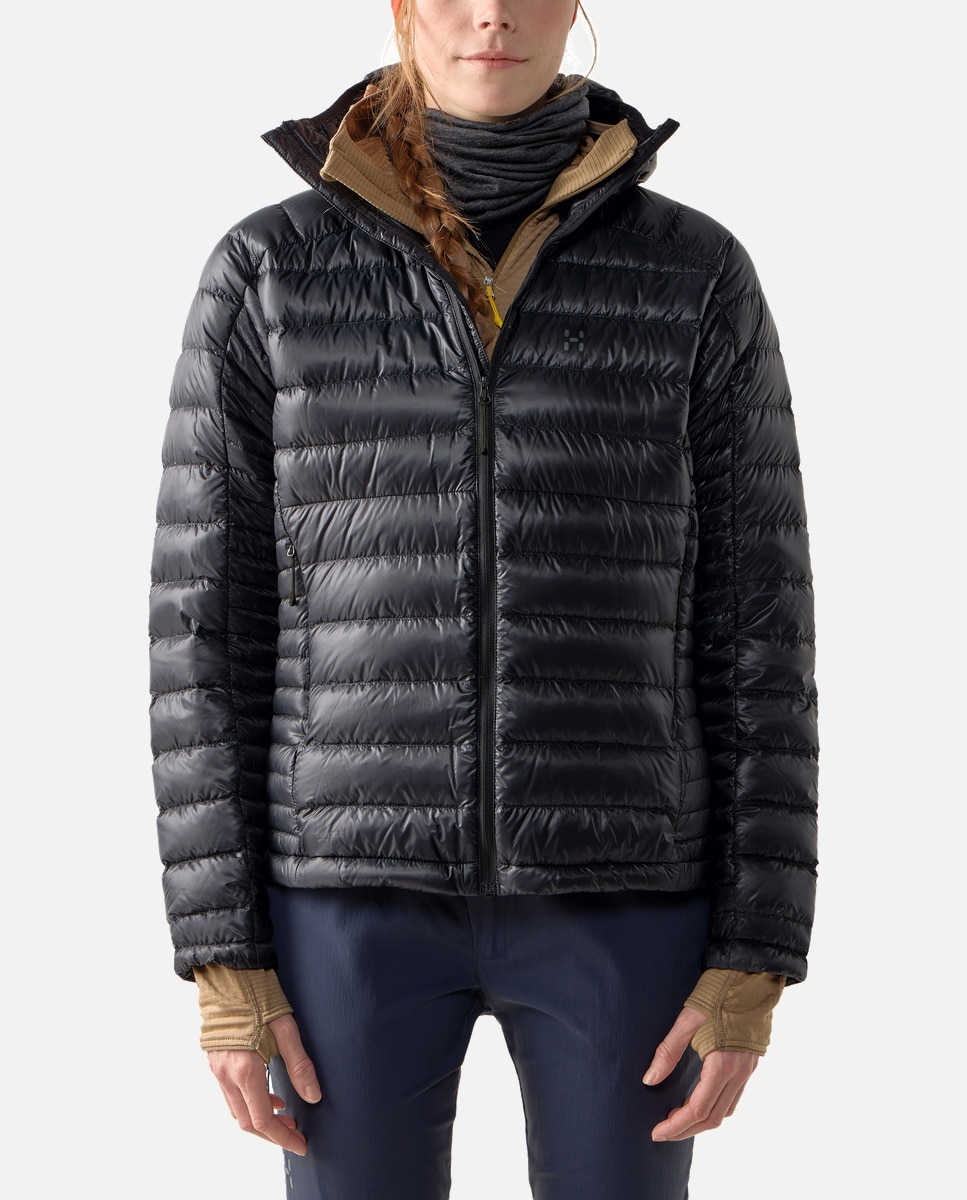 Chaqueta de mujer L.I.M Down II Haglöfs - Negro Negro-1