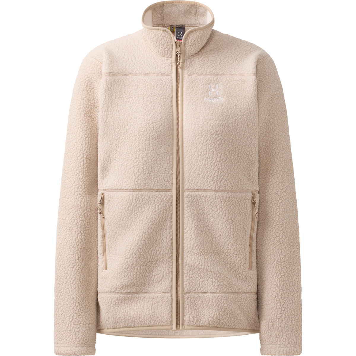 Forro polar térmico de mujer Mossa Haglöfs - Blanco roto Blanco roto-1