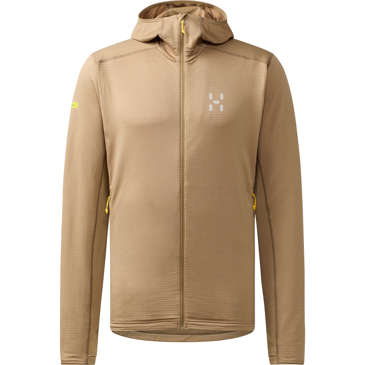 Capa intermedia de hombre L.I.M Mid Multi II Hood Haglöfs - Beige/Marrón Beige/Marrón-1