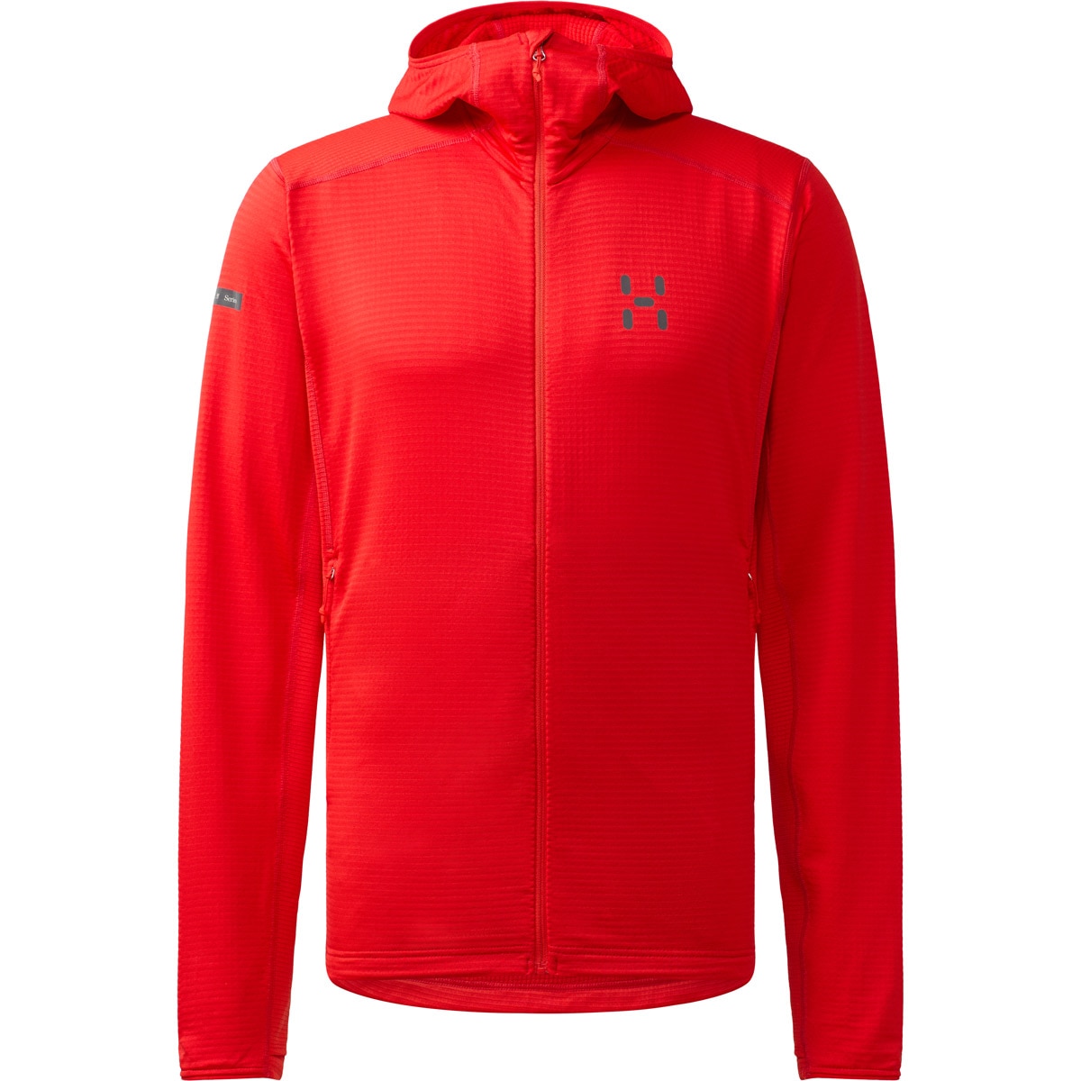 Haglöfs Capa intermedia de hombre L.I.M Mid Multi II Hood Beige/Marrón