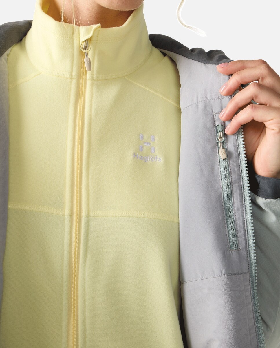 Chaqueta de mujer Mimic Alert Haglöfs - Verde Verde-4