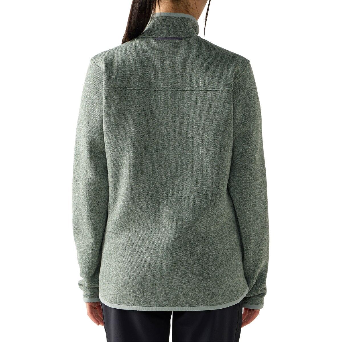 Polar de mujer Swook II Mid Haglöfs - Verde grisáceo Verde grisáceo-2
