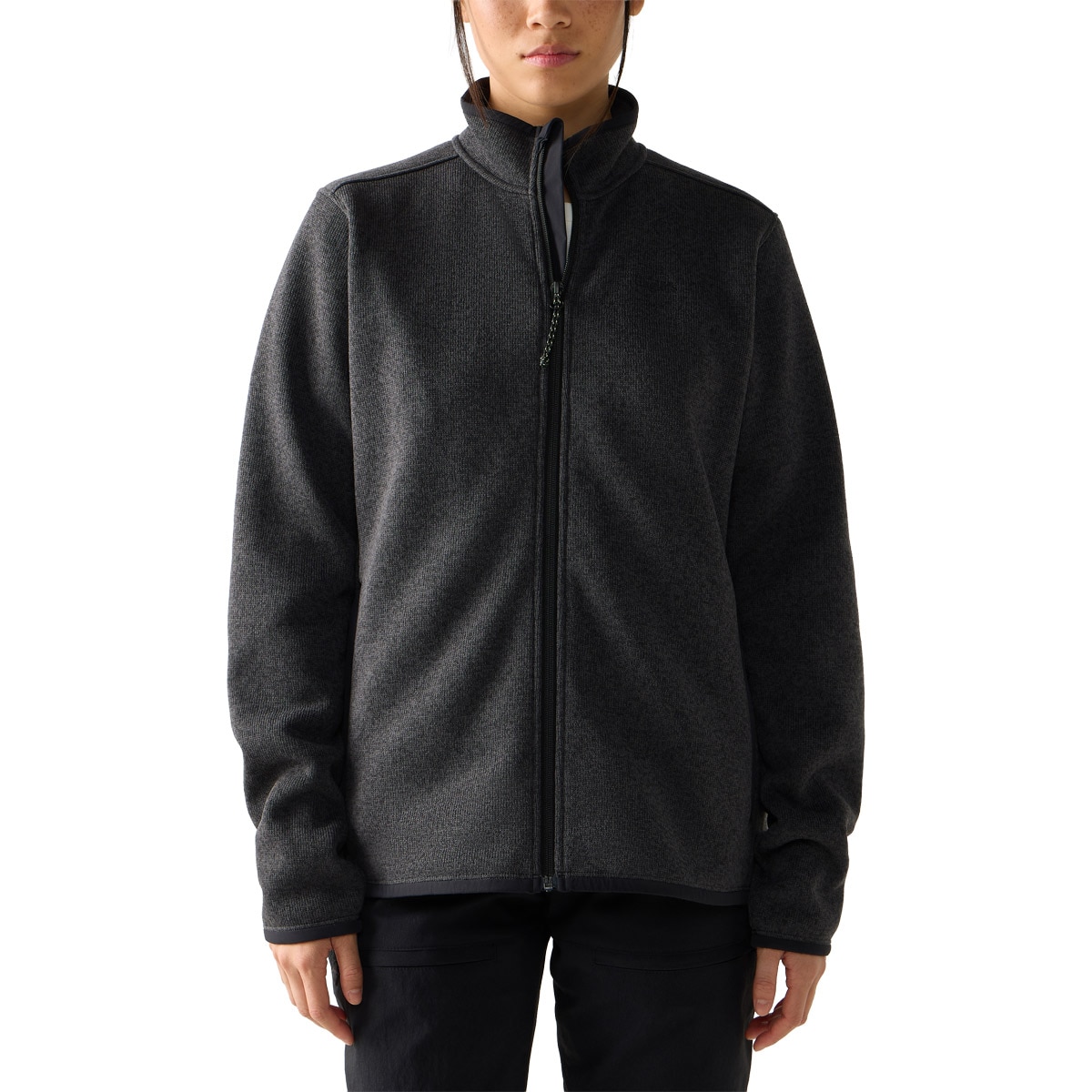 Polar de mujer Swook II Mid Haglöfs - Gris oscuro Gris oscuro-1