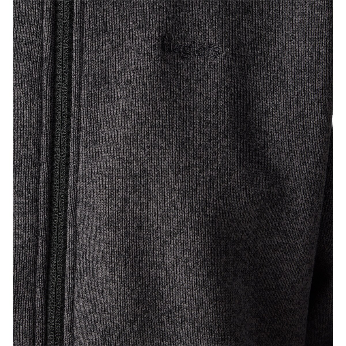 Polar de mujer Swook II Mid Haglöfs - Gris oscuro Gris oscuro-5