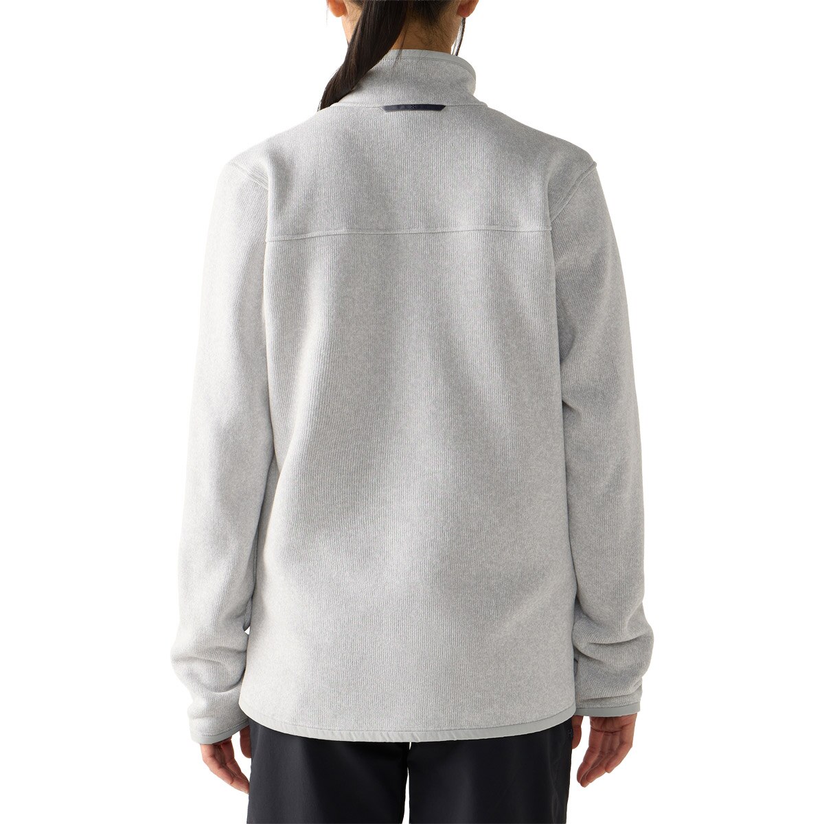 Polar de mujer Swook II Mid Haglöfs - Gris claro Gris claro-2