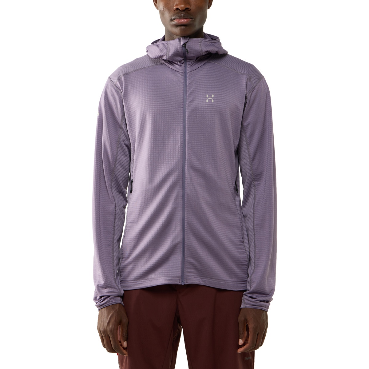 Capa intermedia de hombre L.I.M Mid Multi II Hood Haglöfs - Morado Morado-3