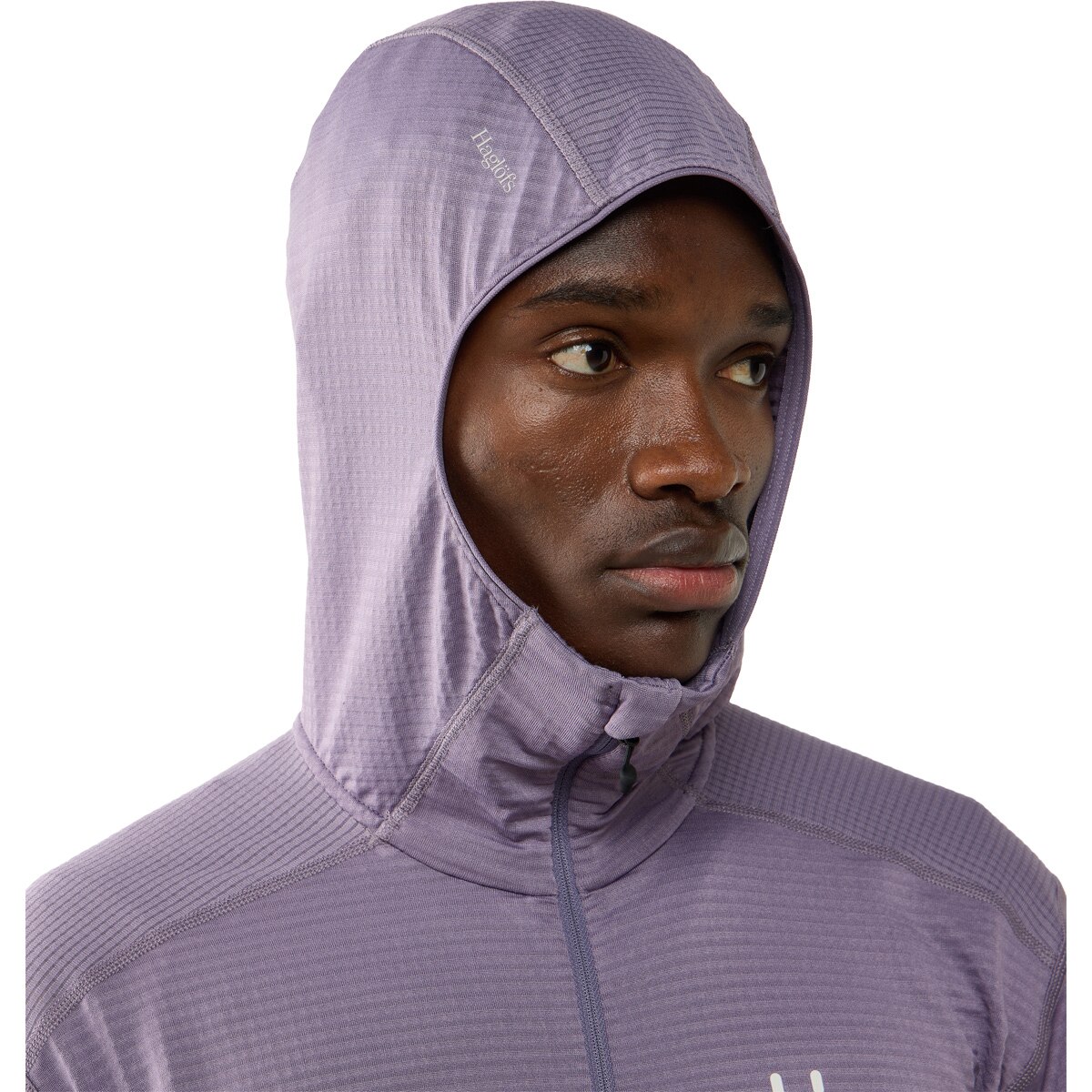 Capa intermedia de hombre L.I.M Mid Multi II Hood Haglöfs - Morado Morado-7