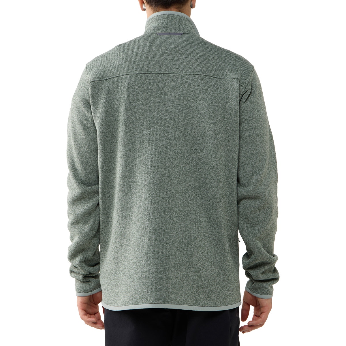 Imagen 2 de Polar de hombre Swook II Mid Haglöfs - Verde grisáceo Verde grisáceo