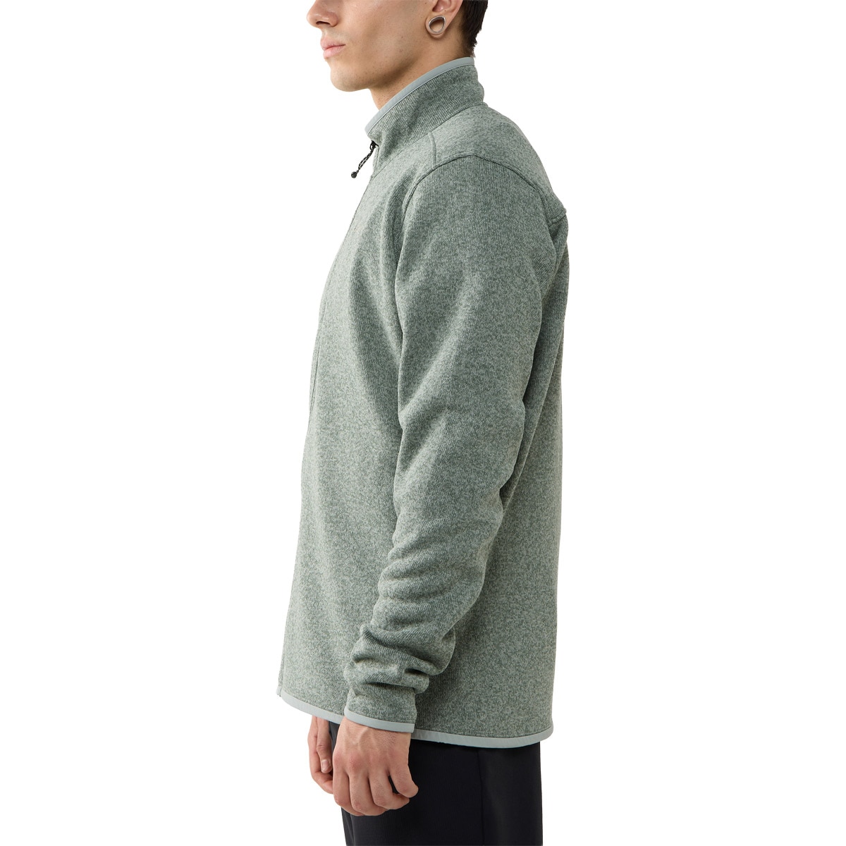 Imagen 3 de Polar de hombre Swook II Mid Haglöfs - Verde grisáceo Verde grisáceo