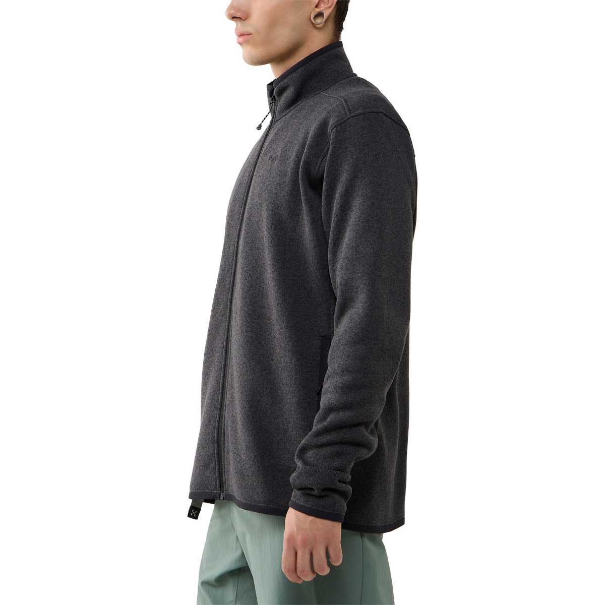 Imagen 3 de Polar de hombre Swook II Mid Haglöfs - Gris oscuro Gris oscuro