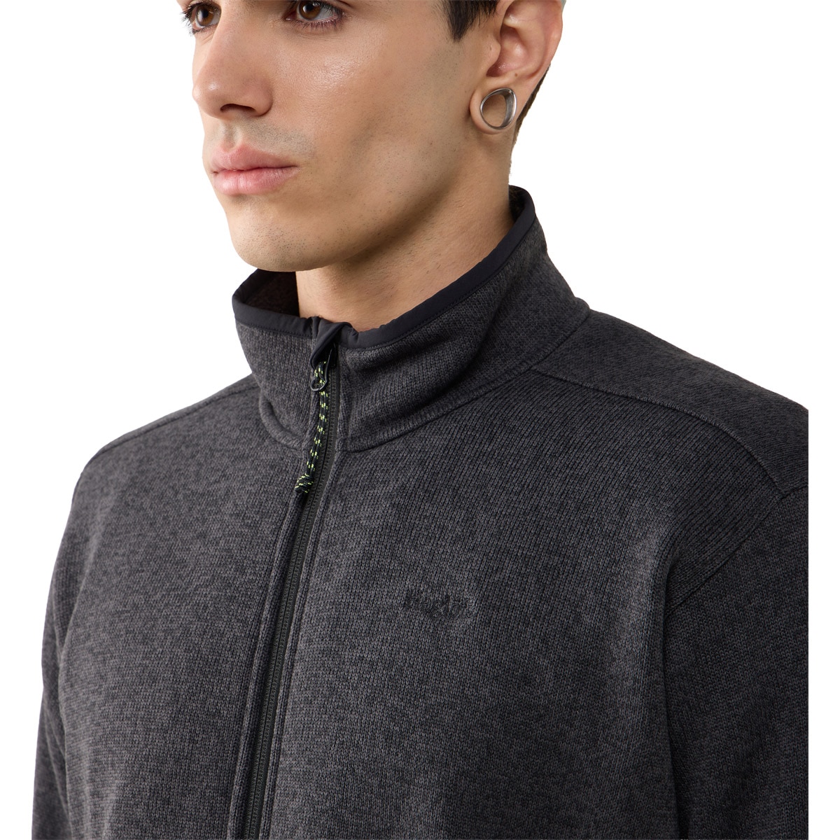 Imagen 4 de Polar de hombre Swook II Mid Haglöfs - Gris oscuro Gris oscuro