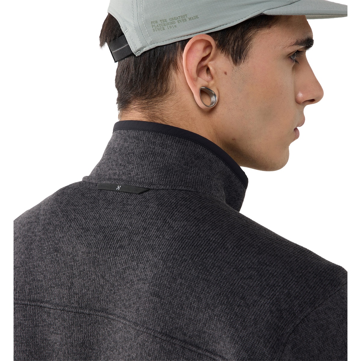 Imagen 6 de Polar de hombre Swook II Mid Haglöfs - Gris oscuro Gris oscuro