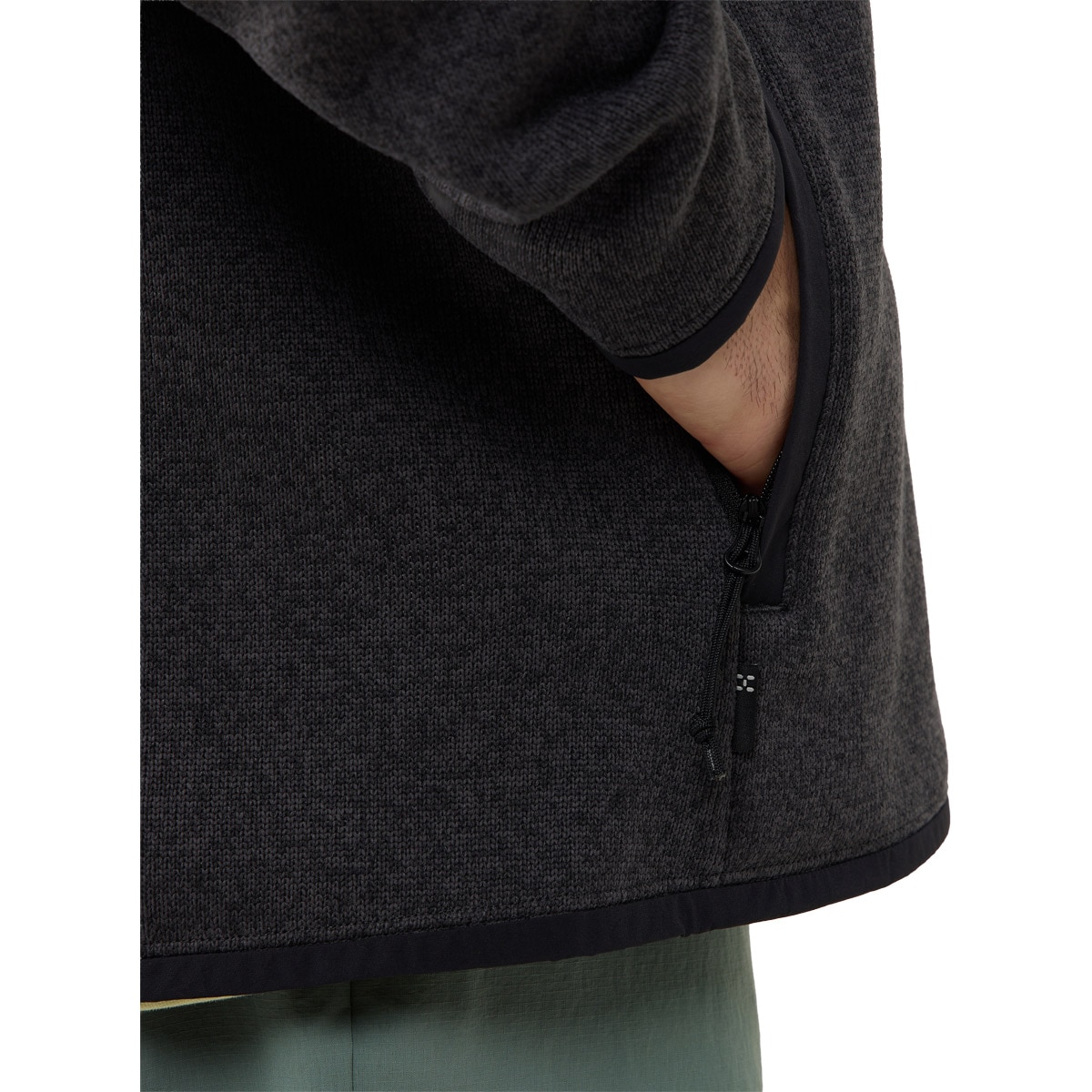 Imagen 7 de Polar de hombre Swook II Mid Haglöfs - Gris oscuro Gris oscuro