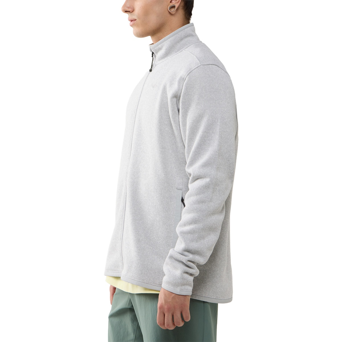 Imagen 3 de Polar de hombre Swook II Mid Haglöfs - Gris claro Gris claro