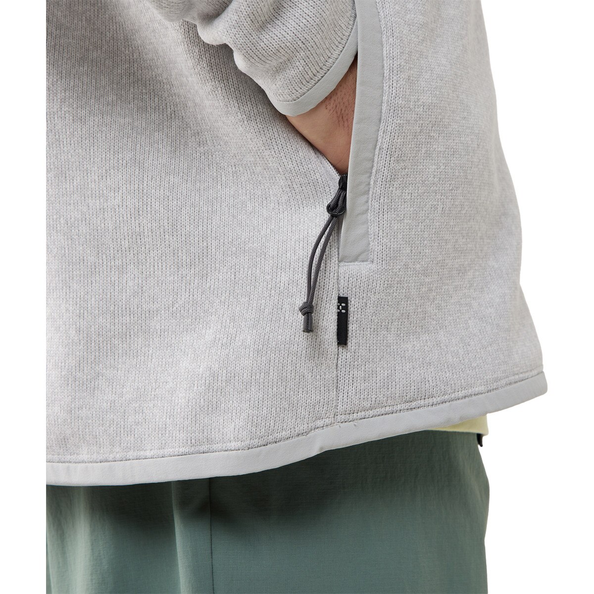 Imagen 7 de Polar de hombre Swook II Mid Haglöfs - Gris claro Gris claro