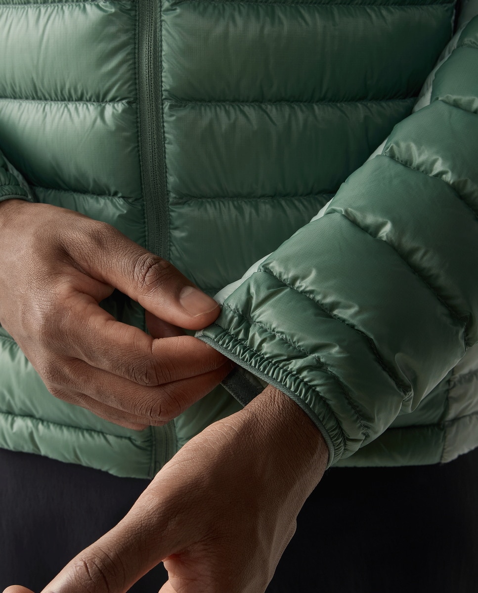 Chaqueta de hombre L.I.M Down II Haglöfs - Azul Océano Verde-5