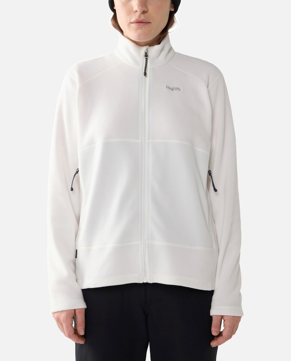 Forro polar de mujer Buteo Mid II Haglöfs - Blanco Blanco-1
