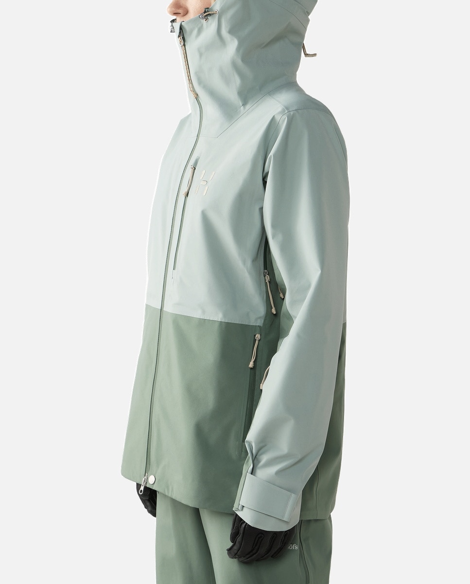 Chaqueta de esquí de mujer Alper Proof Haglöfs - Verde Verde-3