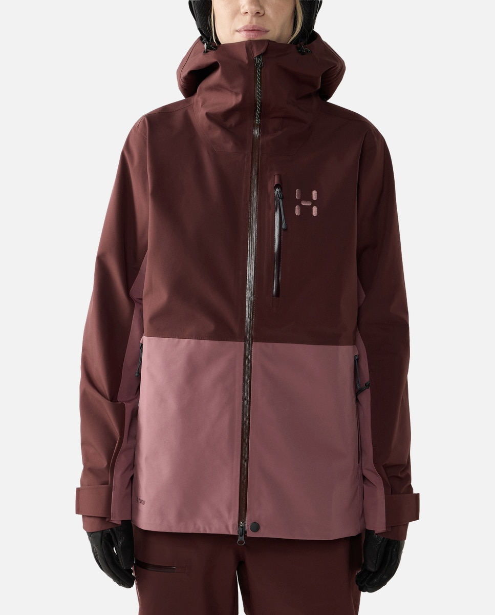 Chaqueta de esquí de mujer Alper Proof Haglöfs - Rojo Rojo-1