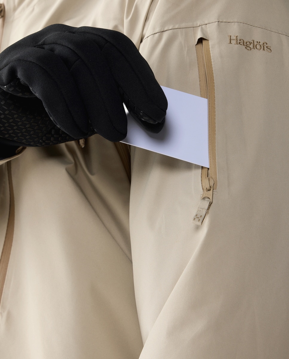 Chaqueta de esquí de hombre de hombre Latnja GTX Haglöfs - Blanco Blanco-6