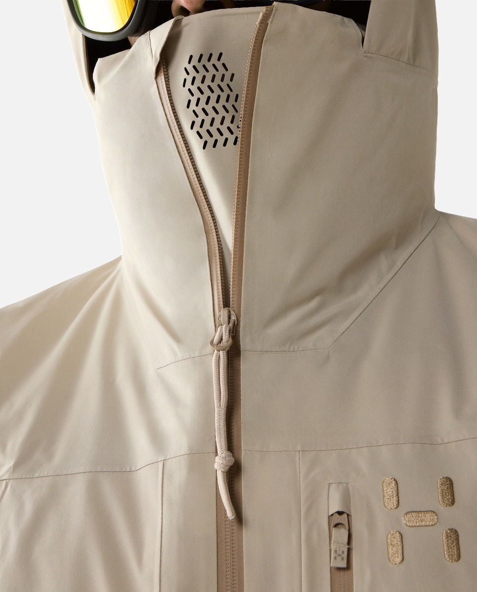 Chaqueta de esquí de hombre de hombre Latnja GTX Haglöfs - Blanco Blanco-9