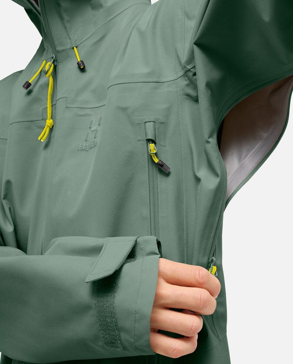Chaqueta de mujer ROC Sight GTX Haglöfs - Verde Verde-5