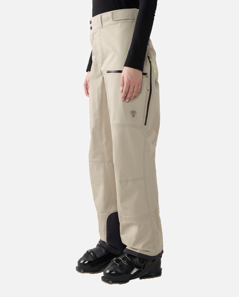 Pantalones de esquí de mujer Nallo Touring GTX Haglöfs - Blanco Blanco-3