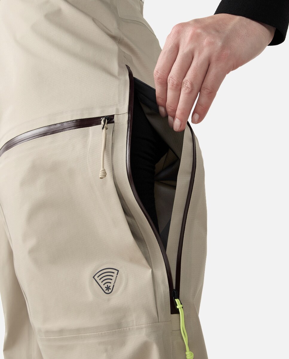 Pantalones de esquí de mujer Nallo Touring GTX Haglöfs - Blanco Blanco-5