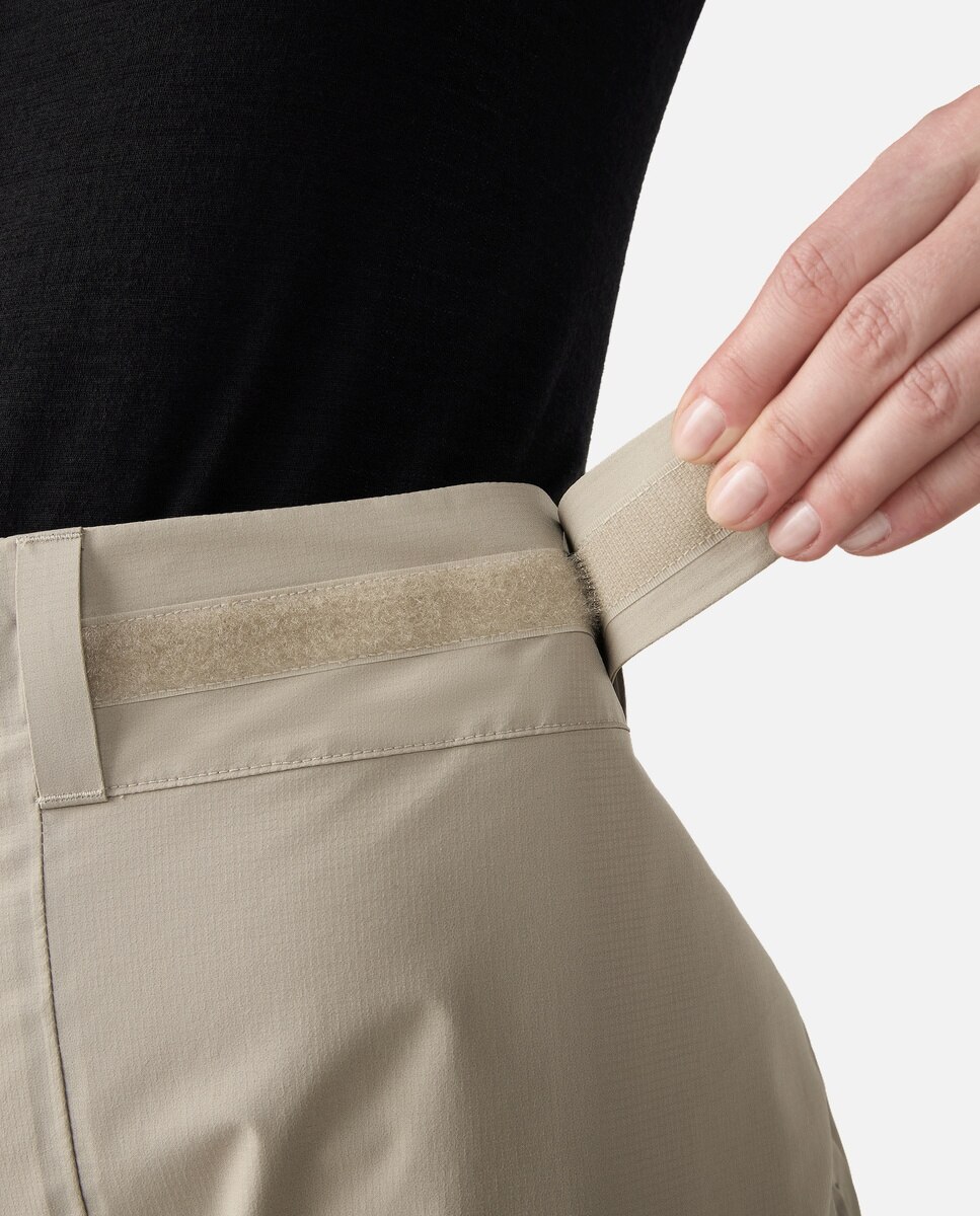 Pantalones de esquí de mujer Nallo Touring GTX Haglöfs - Blanco Blanco-7