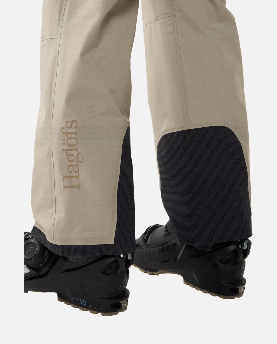 Pantalones de esquí de mujer Nallo Touring GTX Haglöfs - Blanco Blanco-8