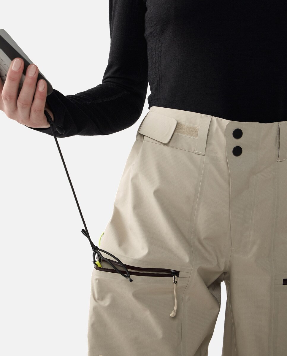 Pantalones de esquí de mujer Nallo Touring GTX Haglöfs - Blanco Blanco-10