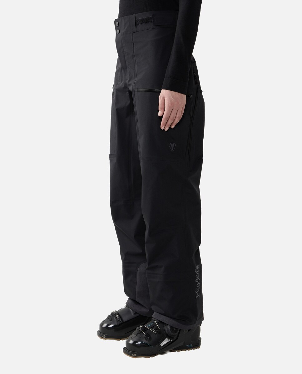 Pantalones de esquí de mujer Nallo Touring GTX Haglöfs - Negro Negro-3