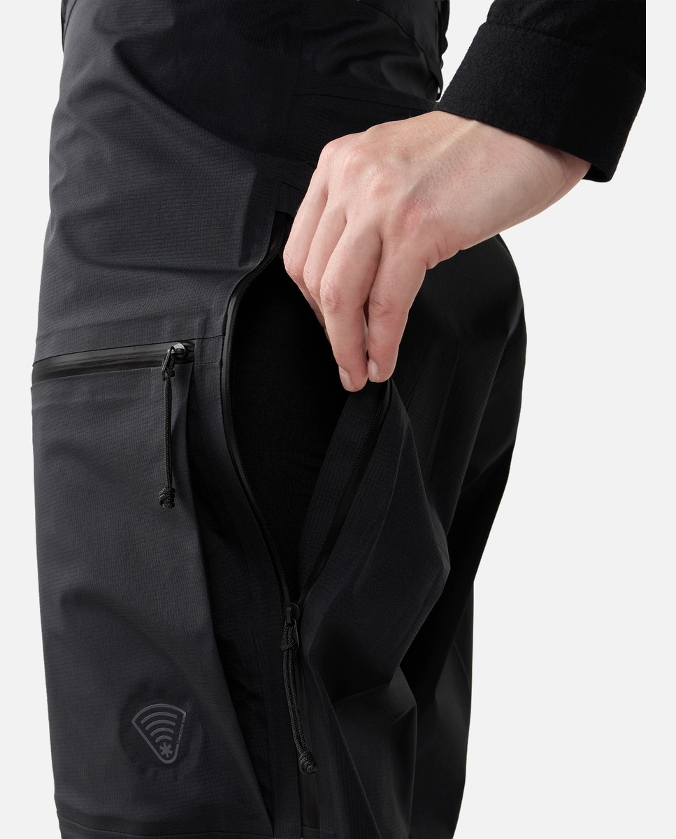 Pantalones de esquí de mujer Nallo Touring GTX Haglöfs - Negro Negro-5