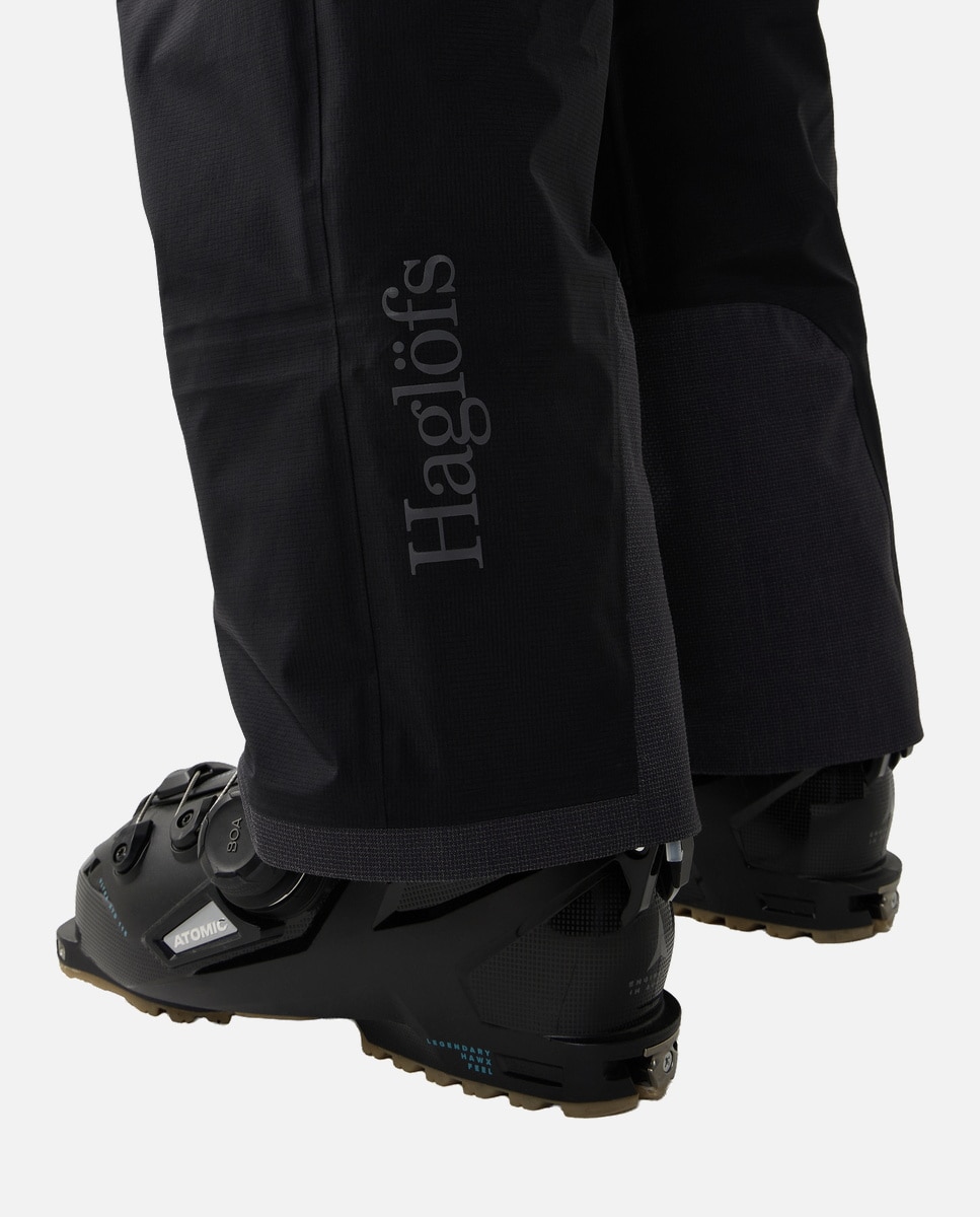 Pantalones de esquí de mujer Nallo Touring GTX Haglöfs - Negro Negro-6