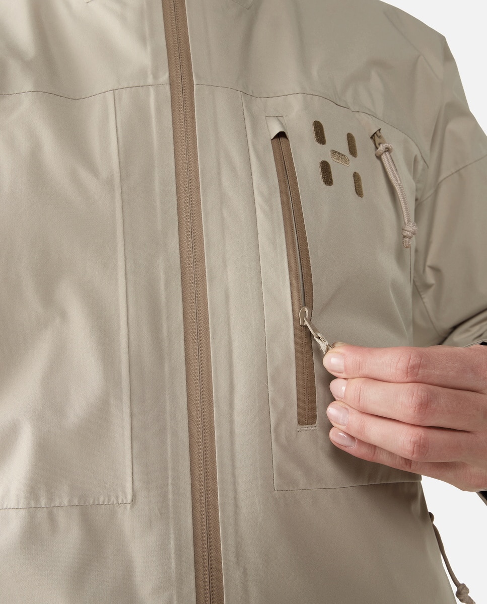 Chaqueta de esquí de mujer Latnja GTX Haglöfs - Blanco Blanco-6
