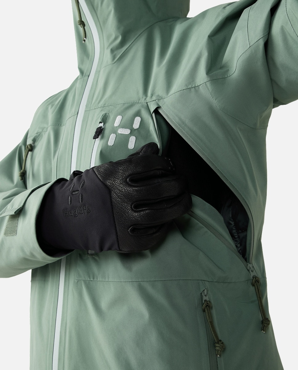 Chaqueta de esquí de mujer Latnja GTX Haglöfs - Verde Verde-4