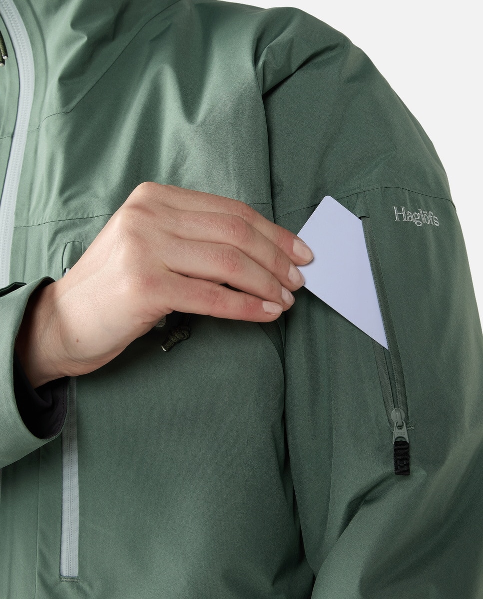 Chaqueta de esquí de mujer Latnja GTX Haglöfs - Verde Verde-6